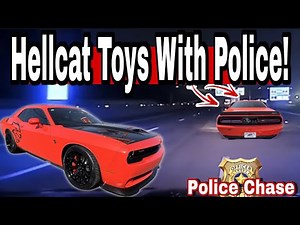 Detroit Police Chase Stolen Hellcat Through Detroit! Will He Getaway?