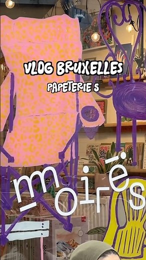 BRUXELLES : avant dernière papeterie