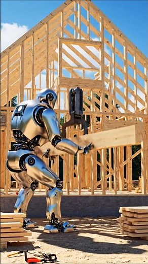 Fully Automated Robot Builds a House | Smart Construction #robot #house #building