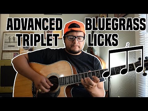 Bluegrass Triplet Licks - Advanced Bluegrass Guitar Lesson
