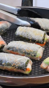702K views · 4.2K reactions | Crispy Rice Paper Sushi Rolls You’ll...
