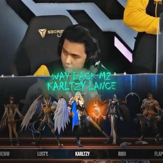 The M2 Lancelot God. #mlbb #karltzy