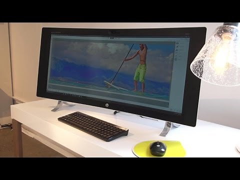 HP's all-in-one Envy desktop goes curved