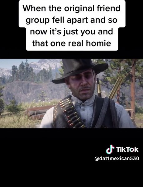 Friend Group Falling Apart Meme - Red Dead Redemption 2 Old Friends