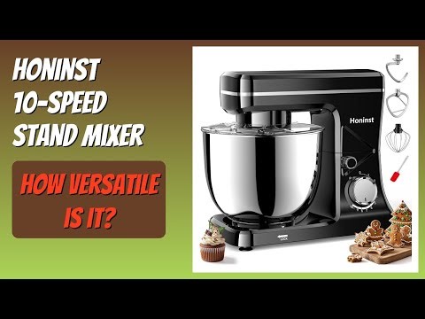 REVIEW (2025): Honinst 10-Speed Stand Mixer. Features