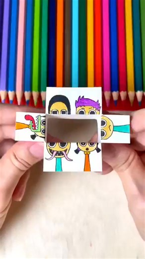 Diy Cute emojis 🦑🟠🟣 #art #diy #squidgame #cute #thingstodo #papercraft | Morgan Susan