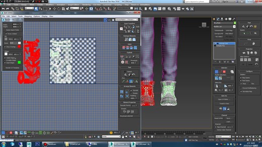 max的UV检查工具方法