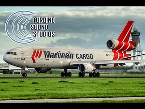 MD-11 Martinair - Awesome PW4000 sounds!!