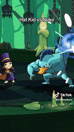 Hat Kid vs Nuke: Epic Showdown in Gaming