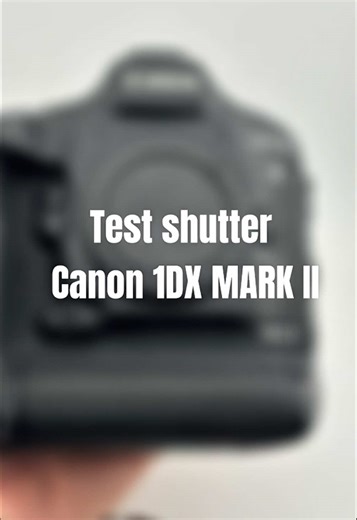 Test of Canon 1DX MARK II Shutter Performance