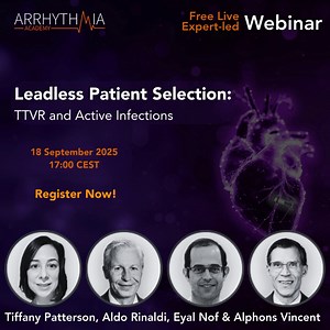 3.4K views | Assess the role of leadless pacemakers in the setting of tricuspid valve intervention and when managing active infections in this live webinar on 18 September. Join the focused discussion that will deepen your understanding of: • Key indications and benefits • How to optimise leadless pacing in clinical practice through real clinical cases Don't miss out. Register now. | Radcliffe Cardiology | Facebook