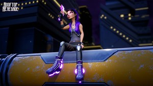 Rooftop Renegade Review – Subway Surfer meets Blade Runner in this speedrunning treat