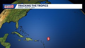 Most weather forecast models are keeping Hurricane Erin well off shore next week. It will make it's closest pass to New England on Thursday about 500 miles off shore. | Boston Weather Updates