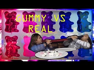 GUMMY VS REAL