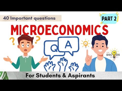 50 Microeconomics MCQs with Answers 🔥 | Ultimate Quiz for UPSC, NET, CUET & College Exams | Part 2