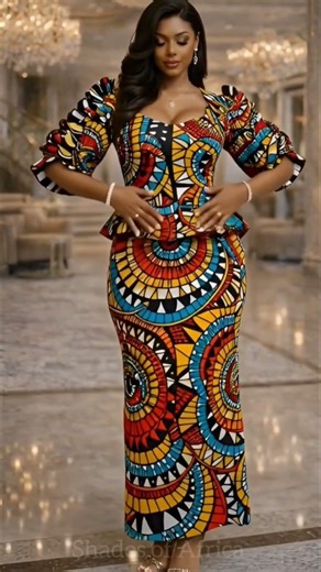 Elegant Ankara 2-piece Styling | Luxury African Print Fashion for Special Occasions #ankaratwopiece