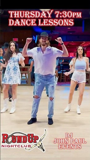 Country Girl (Shake It For Me) by Luke Bryan - Line Dance Lesson with JohnPaul at Round Up Nightclub