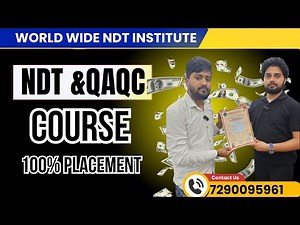 Professional NDT Level II Certification: Complete QA/QC Training with Placement Assistance