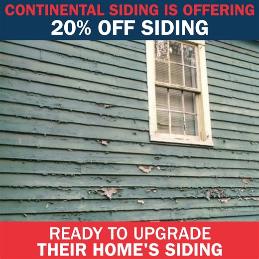 Stop losing money on your cracked, warped and damaged siding…...
