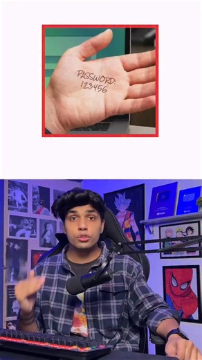 Mohit Bhaiya K Facts on Instagram: "Most Common Password"