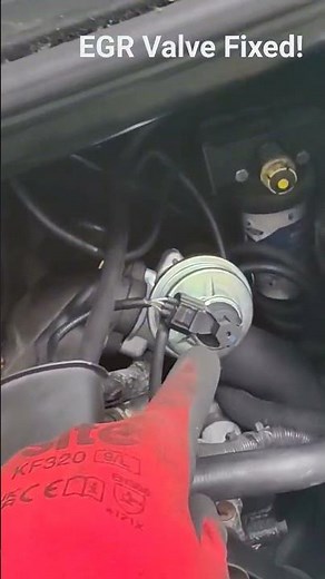 Stalling when idle. EGR valve replaced! #egr #valve #ford #transit #stalling #van #diy