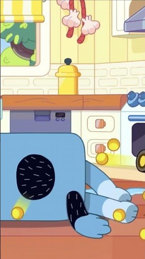bluey surprise kitchen scene #bluey #bingo #surprise #mate