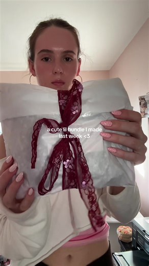 a cute order for a cute customer 💖😙 #sewing #SmallBusiness #handmade #slowfashion clothing made with love starting my own fashion brand beginner sewing