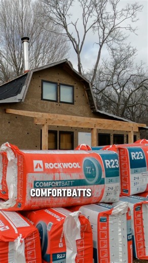 740K views · 21K reactions | Installing rockwool insulation at the shed house! #diy #tinyhouse #shedhouse | DannerCronise | Facebook