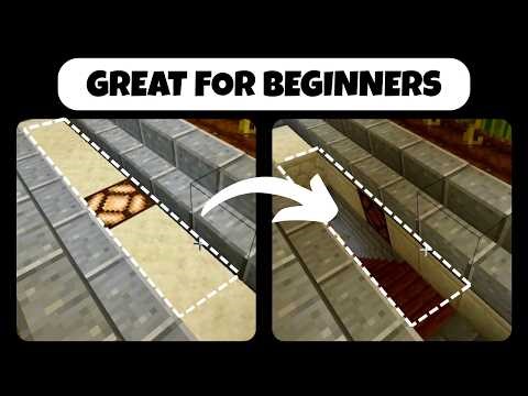 SUPER COOL Secret Door in Minecraft