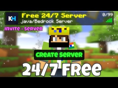 Best Free Minecraft Server Hosting 2025 😱 | 24/7 Online & Lag Free!