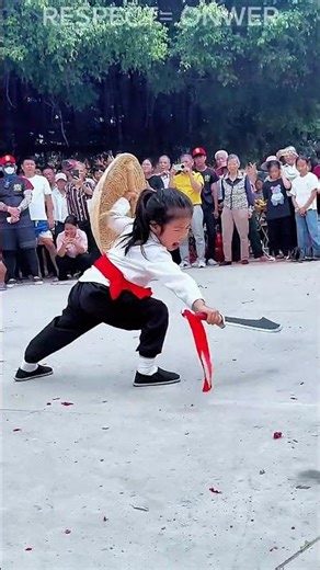 Little Kid Shows Incredible Sword Skills at a Young Age ⚔️🔥