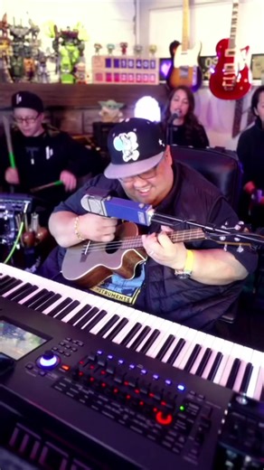 123K views · 3.2K reactions | Hey Joe by Jimi Hendrix on the Ukulele | Canvas by Sunny And The Black Pack #music #ukulele #SunnyAndTheBlackPack #jimihendrix | Sunny And The Black Pack | Facebook