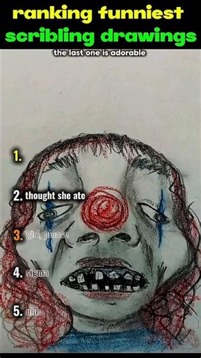 funniest scribling drawings 😂🔥 part 36