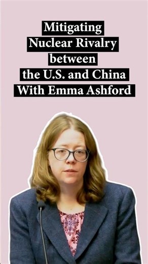 What does a Multi-Polar World Mean for Nuclear Stability? - Emma Ashford