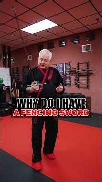 Why do I have a FENCING SWORD?#fma #filipinomartialarts #martialarts #selfdefense