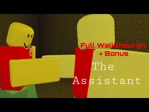 The Assistant | Roblox Full Gameplay