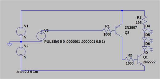 MAX7219/7221 driving series LEDs (high voltage segments)