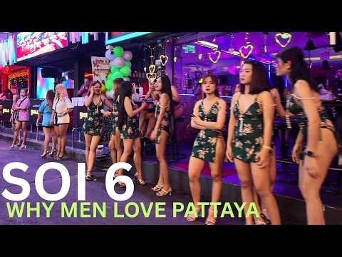 THIS IS WHY SINGLE GUYS CHOOSE SOI 6 PATTAYA