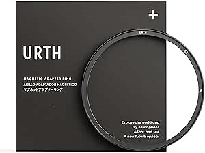 Urth 52mm Magnetic Lens Filter Adapter Ring - Screw-in Adapter Ring for Converting Camera Lens to Magnetic Filter System