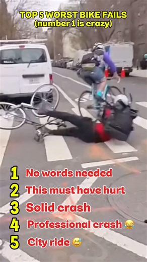 TOP 5 Worst Bike Fails Ever 😱