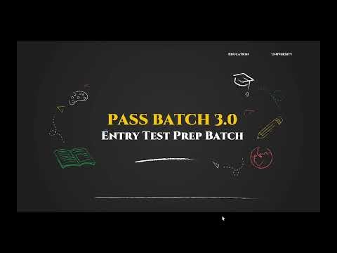 Entry Test Preparation 2026 I University Admission Test Preparation 2026 I Aptitude Test Preparation