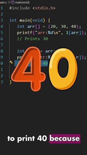 This C Code Looks Illegal But It Works🤯 #shorts #coding
