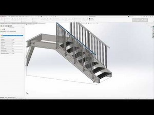 SolidSteel parametric: Treppen und Geländer konstruieren und exportieren (Webinar vom 26.09.2023)