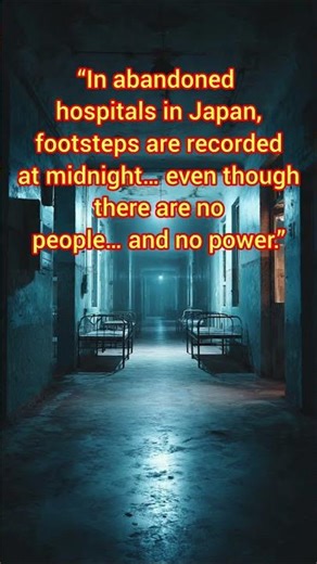 Footsteps Heard in Abandoned Japanese Hospital 😱 | Real Horror Short #shortdocumentary #horrorstory