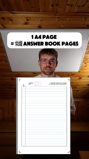 Full Conversions between Exam Booklet and A4 shown at the end