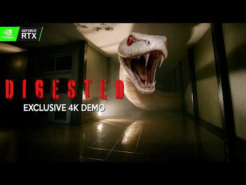 DIGESTED First Gameplay Demo | New ULTRA REALISTIC GIANT SNAKE Body Cam Horror coming in 2025