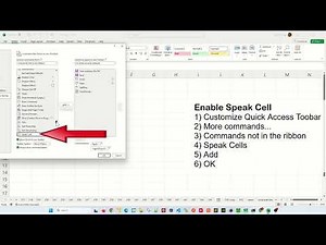 How do I get Excel to read text aloud? - Excel Tips and Tricks