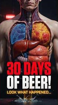Drinking Beer Every Day for 30 Days 🍺 — What Really Happens to Your Body? 😳