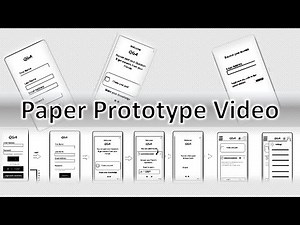Paper Prototype | Mobile Application