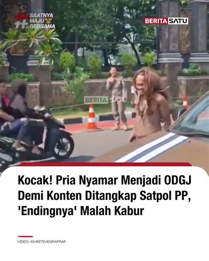 Sebuah unggahan video amatir yang memperlihatkan aksi petugas Satpol PP Kabupaten Purwakarta saat…